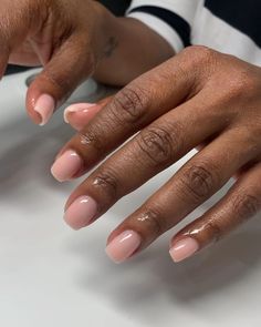 Gel overlay on natural nails