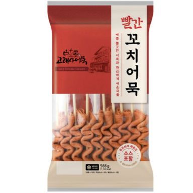 고래사 빨간 꼬치어묵 566g (큰사이즈 꼬치10개)