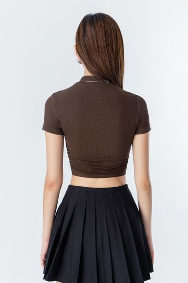 Enhance Top in Brown (S)