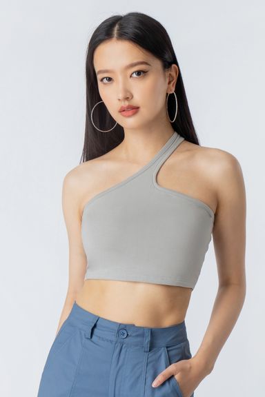 Acute Top in Light Grey (XS)