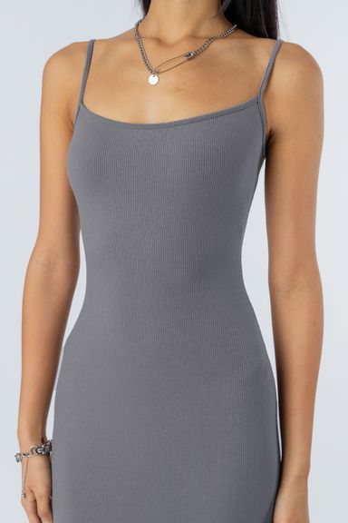 Complexion Dress in Light Grey (S)