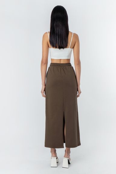 All Week Skirt in Brown (S)