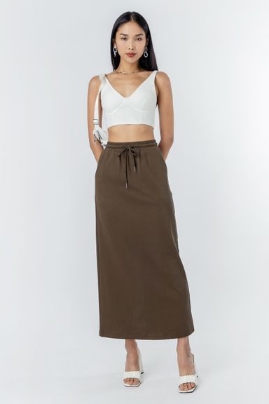 All Week Skirt in Brown (S)