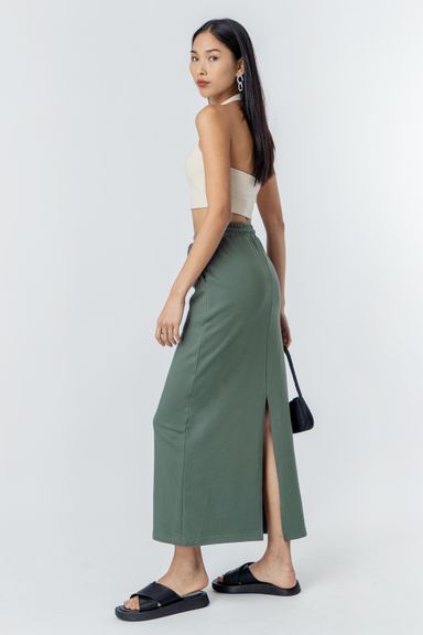 All Week Skirt in Jade Green (S)