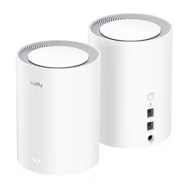 Cudy Dual Band WiFi 6 1800Mbps Gigabit Mesh 2 Pack | M1800 (2-Pack)