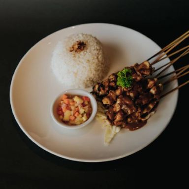 Nasi Sate Ayam