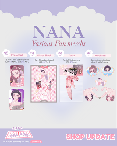 NANA: Photocard (Butterfly holo laminated)