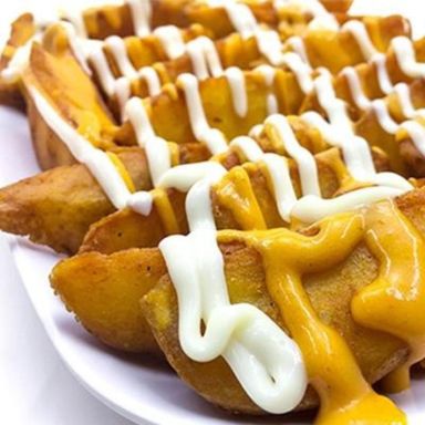 Cheesy wedges