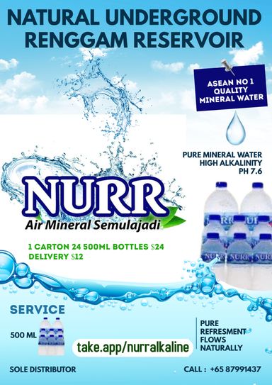 Nurr Mineral Alkaline Water