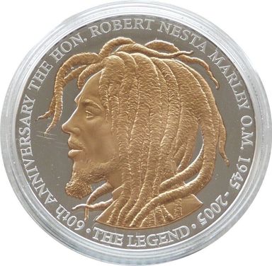 60th Anniversary Limited Edition Bob Marley Coin