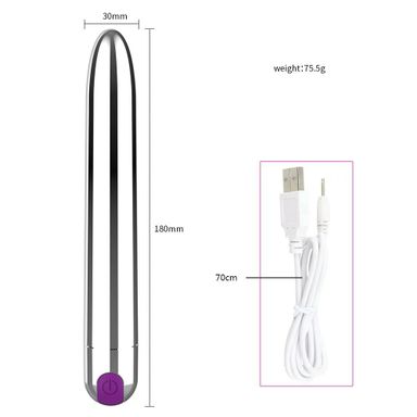 Bullet Vibrator Clitoral Stimulator Vagina G Spot Massager Masturbation USB Rechargeable Vibration Sex Toys For Women