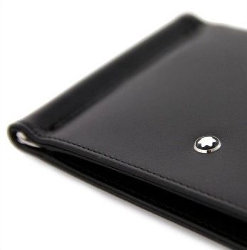 [6cc Money Clip #5525] Mont Blanc Meisterstück Wallet