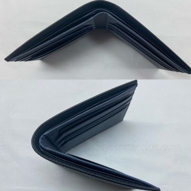 [6cc Black/IndigoBlue #116326] - Montblanc Sartorial Wallet