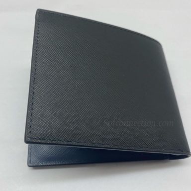 [6cc Black/IndigoBlue #116326] - Montblanc Sartorial Wallet