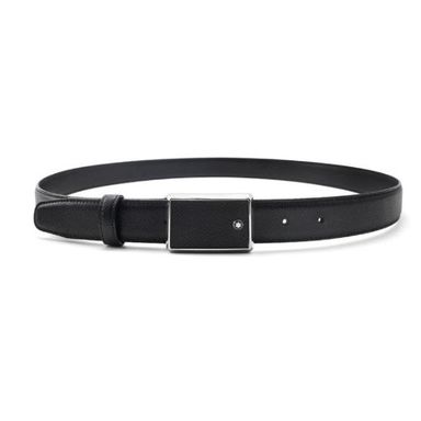[BELT #114421] Montblanc Black 30mm Leather Belt