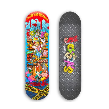 The SICKSONS Skate deck