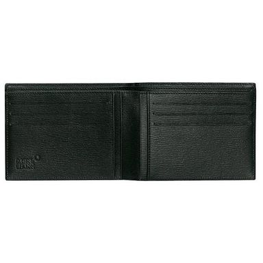 [6cc #38036] Montblanc Westside Black Leather Wallet