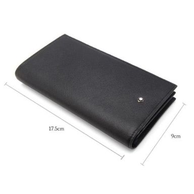 [12cc #113207] Montblanc Sartorial Wallet  with View Pocket