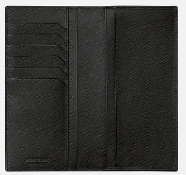 [6cc #113219] Montblanc Sartorial Long Wallet with zipped Pocket 