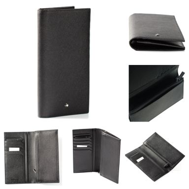 [6cc #113219] Montblanc Sartorial Long Wallet with zipped Pocket 