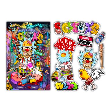 The SICKSONS Sticker Pack Ver #2