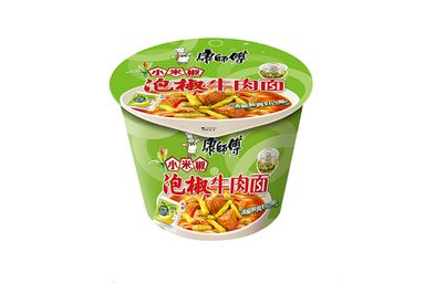 康师傅泡椒牛肉面  KSF Pickled Pepper Beef Flavoured Noodle 