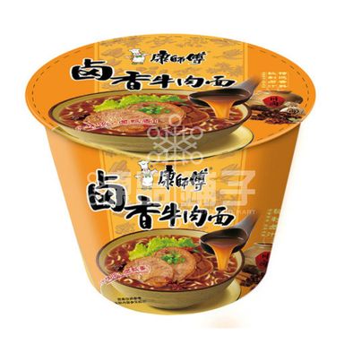 康师傅香辣牛肉面  KSF Stew Beef Flavour Noodle 