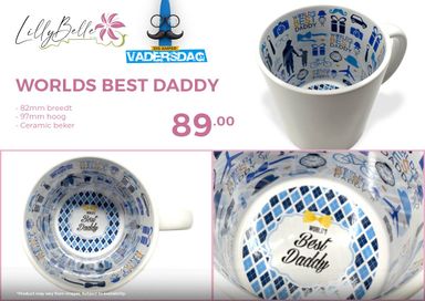 World's Best Daddy Mug 