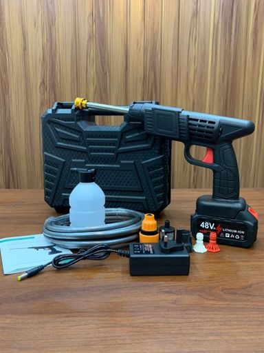 Rechargeable High Pressure Washer Gun