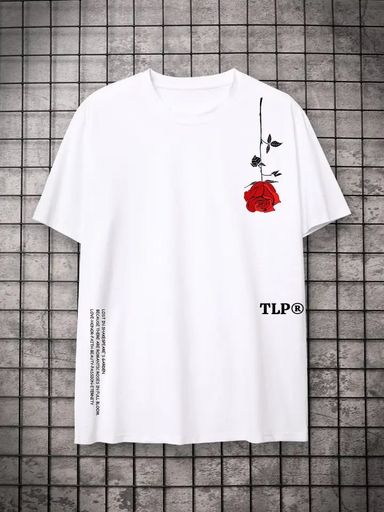 RED ROSE t - shirt