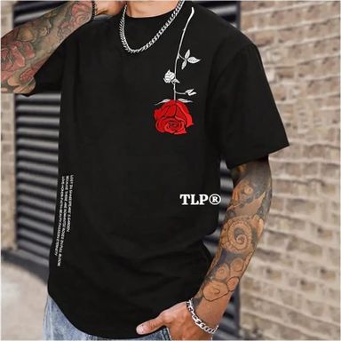 RED ROSE t - shirt