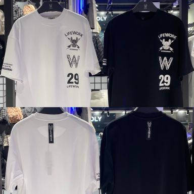 LIFEWORK Multi Artwork Short T-Shirt 