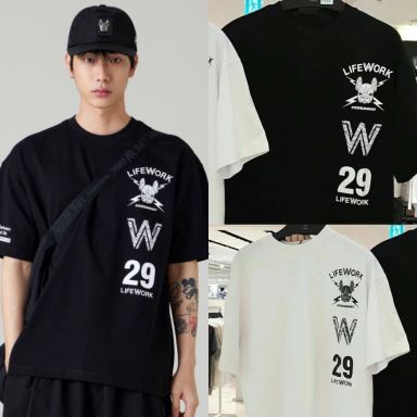 LIFEWORK Multi Artwork Short T-Shirt 
