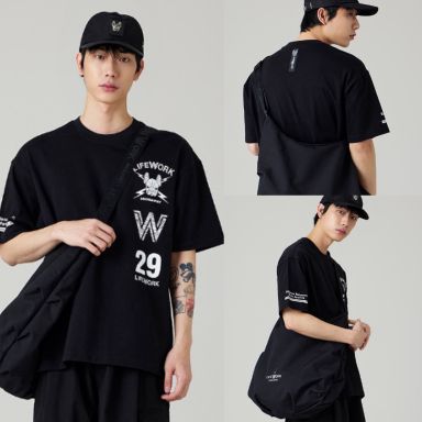 LIFEWORK Multi Artwork Short T-Shirt 