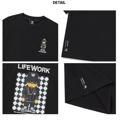 LIFEWORK Checkerboard Hipdok Warrior T-Shirt 