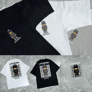 LIFEWORK Checkerboard Hipdok Warrior T-Shirt 