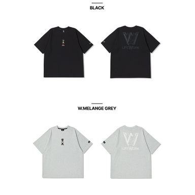 LIFEWORK Mini Hipdog Print Short Sleeve T-Shirt