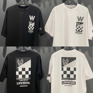 LIFEWORK Checkerboard Overfit T-Shirt
