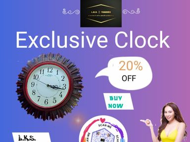 Exclusive Wall Clock 