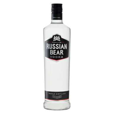 Russian Bear Original Vodka Bottle 1L