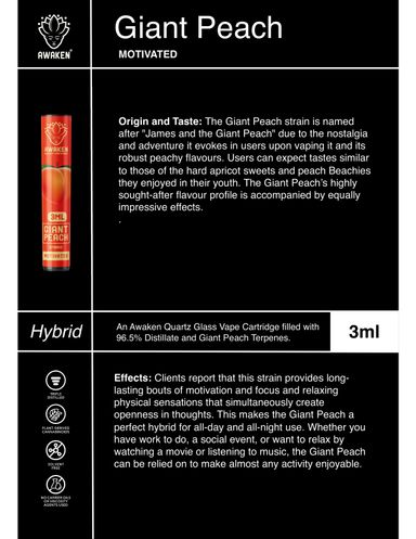 Awaken 1ml THC Distillate Variants