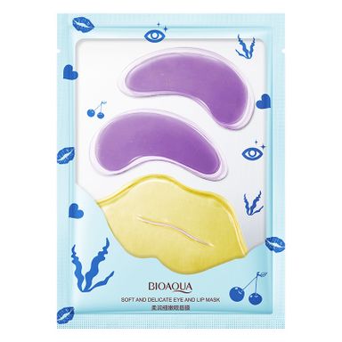 Masque hydratant pour yeux et bouche 