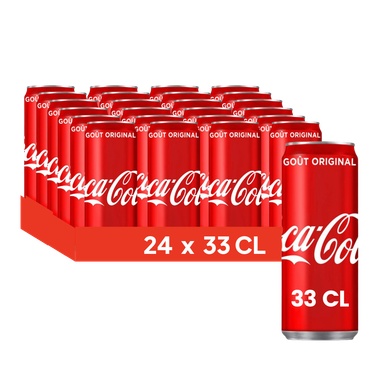 Coca cola pack can 33cl