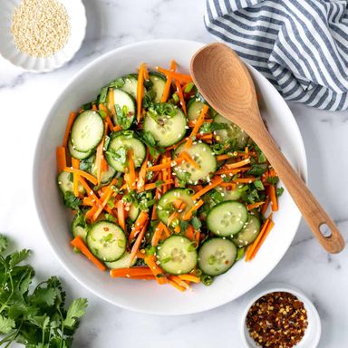 Cucumber and Carrot Salad 