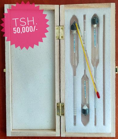 3 PCS Hydrometers/ Alcohol Tester (0-100%vol)