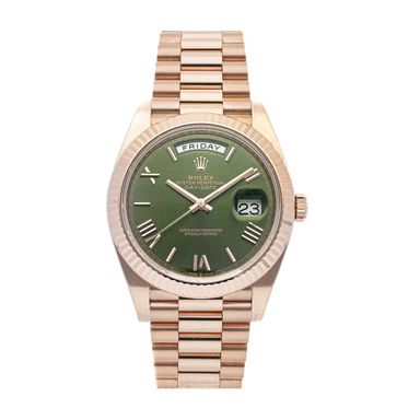 2024 SWISS AUTO OLİVE GREEN DAY DATE ROSE