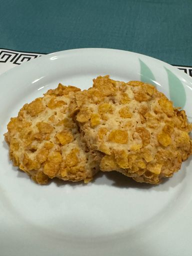 Cornflakes Cookies With Cornflakes Bits