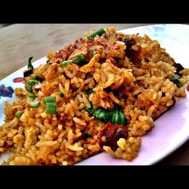 Nasi goreng kerang 