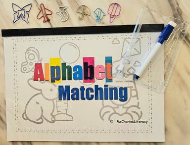 Alphabet Matching Activity Book