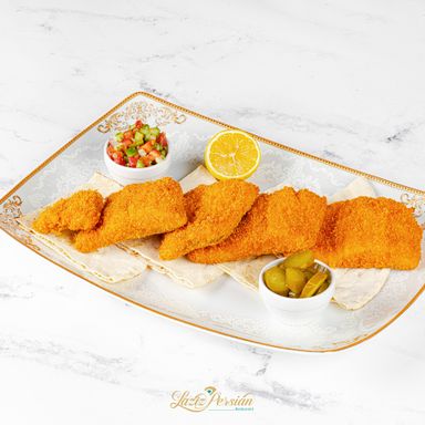 Mahi Salmon Sokhari (fried salmon fish fillet)